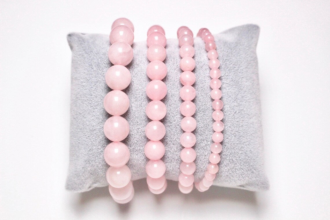 Bracelet en Quartz Rose