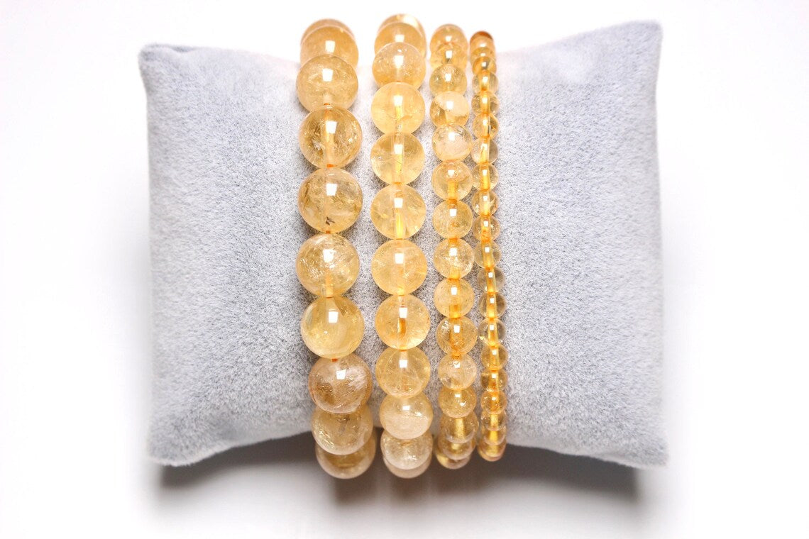 Bracelet en Citrine Naturelle