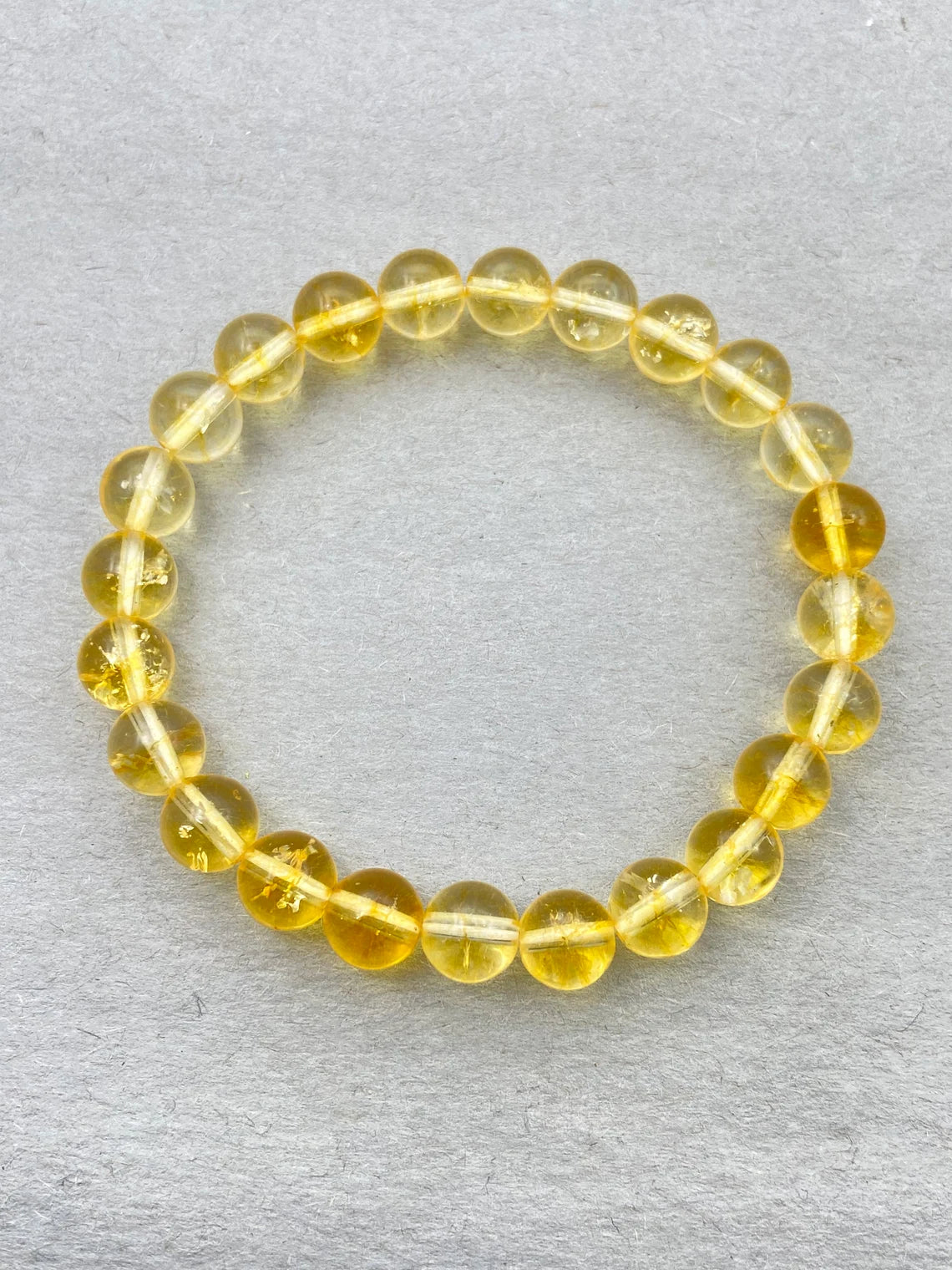 Bracelet en Citrine Naturelle