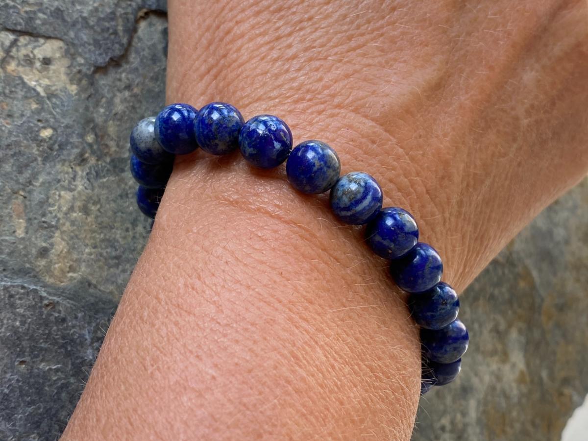 Bracelet en Lapis-Lazuli