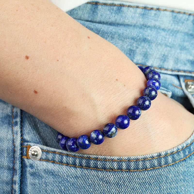 Bracelet en Lapis-Lazuli