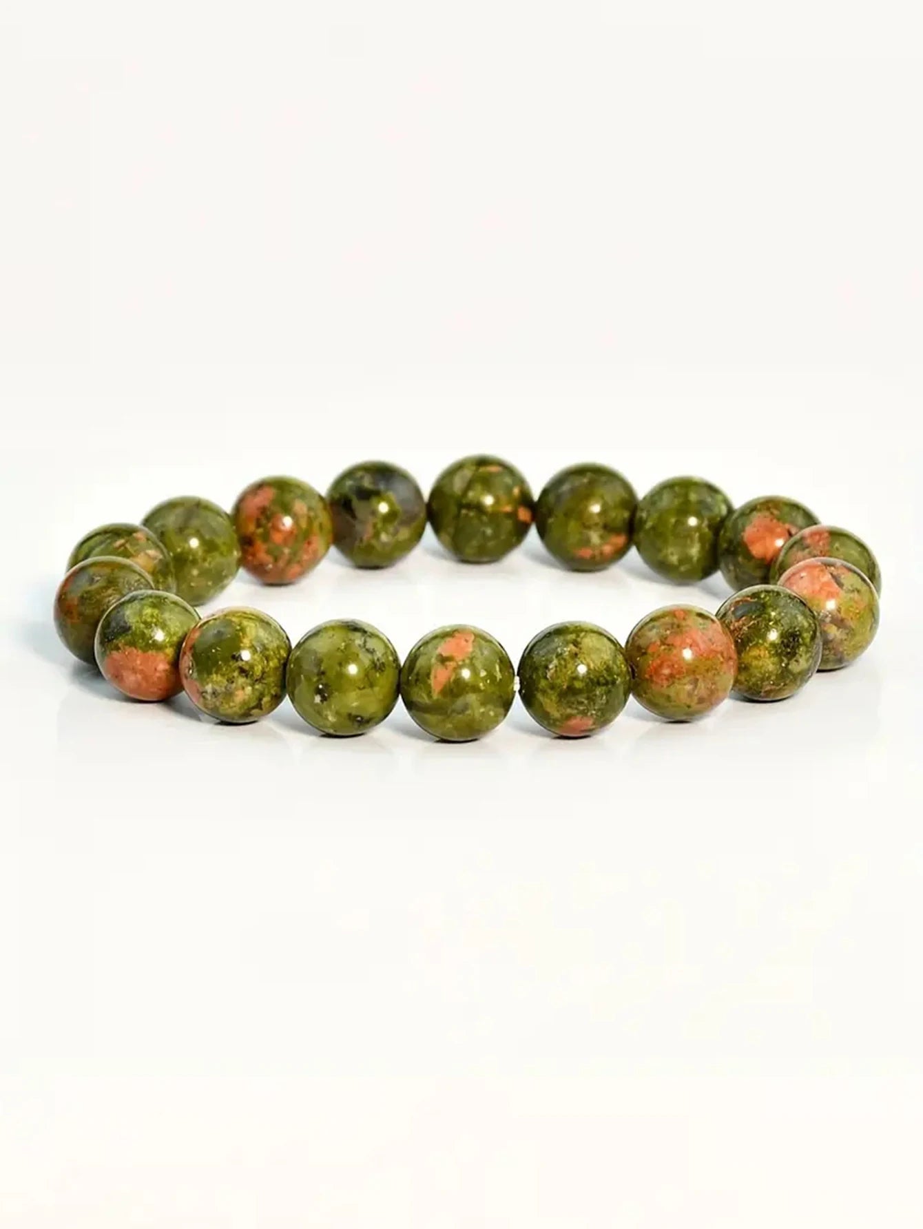 Bracelet en Unakite