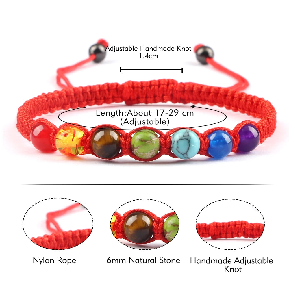 Bracelet Chakra 7 Pierres