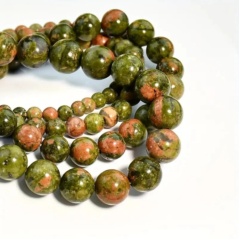 Bracelet en Unakite