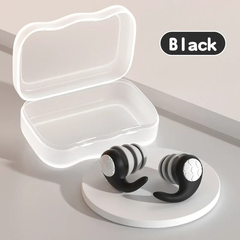 Bouchons d'oreilles anti-bruit en silicone
