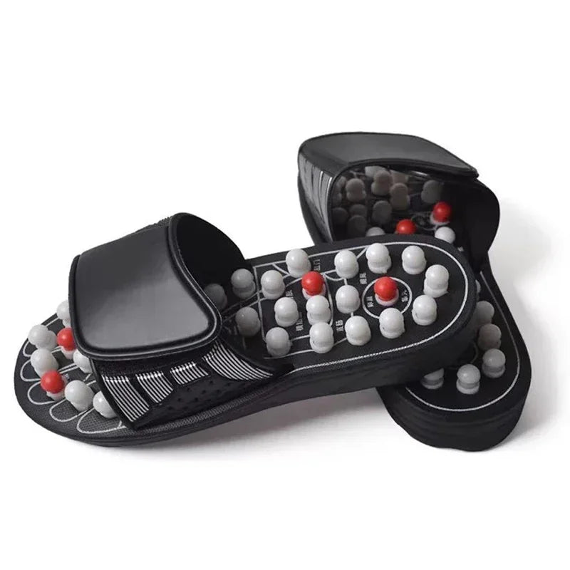 Chaussons de massage avec points d'acupression