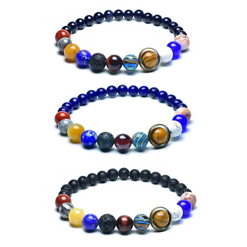 Bracelet des Huit Planètes Unisexe