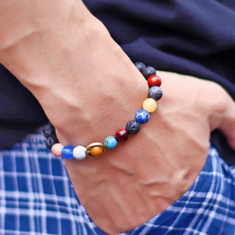 Bracelet des Huit Planètes Unisexe