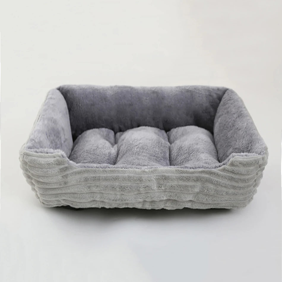 Lit Douillet en Peluche pour Chien & Chat