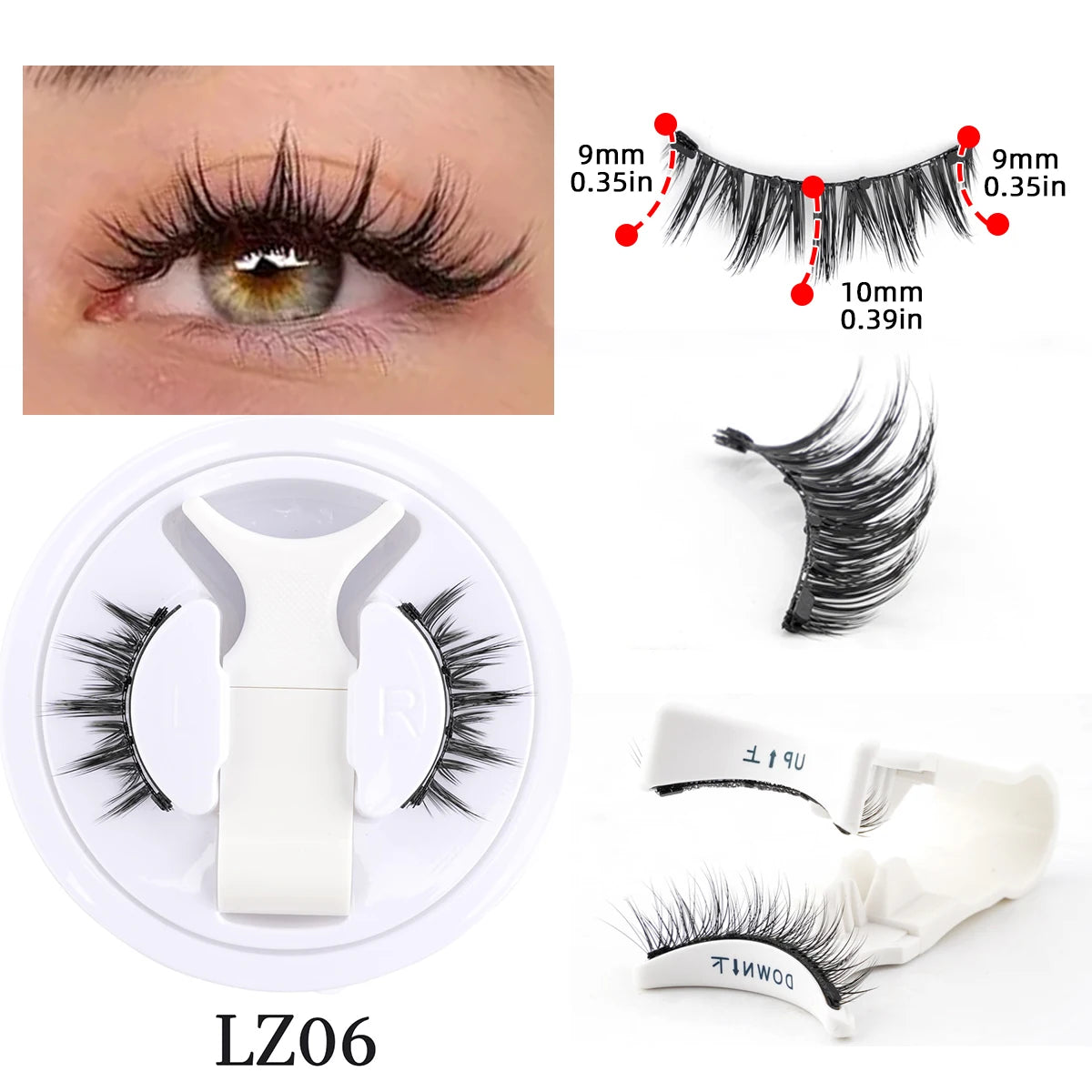 Cils Magnétiques Réutilisables