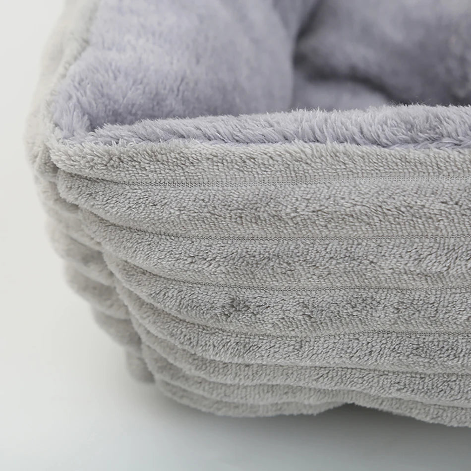 Lit Douillet en Peluche pour Chien & Chat