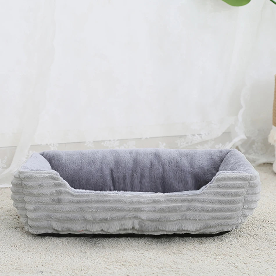 Lit Douillet en Peluche pour Chien & Chat