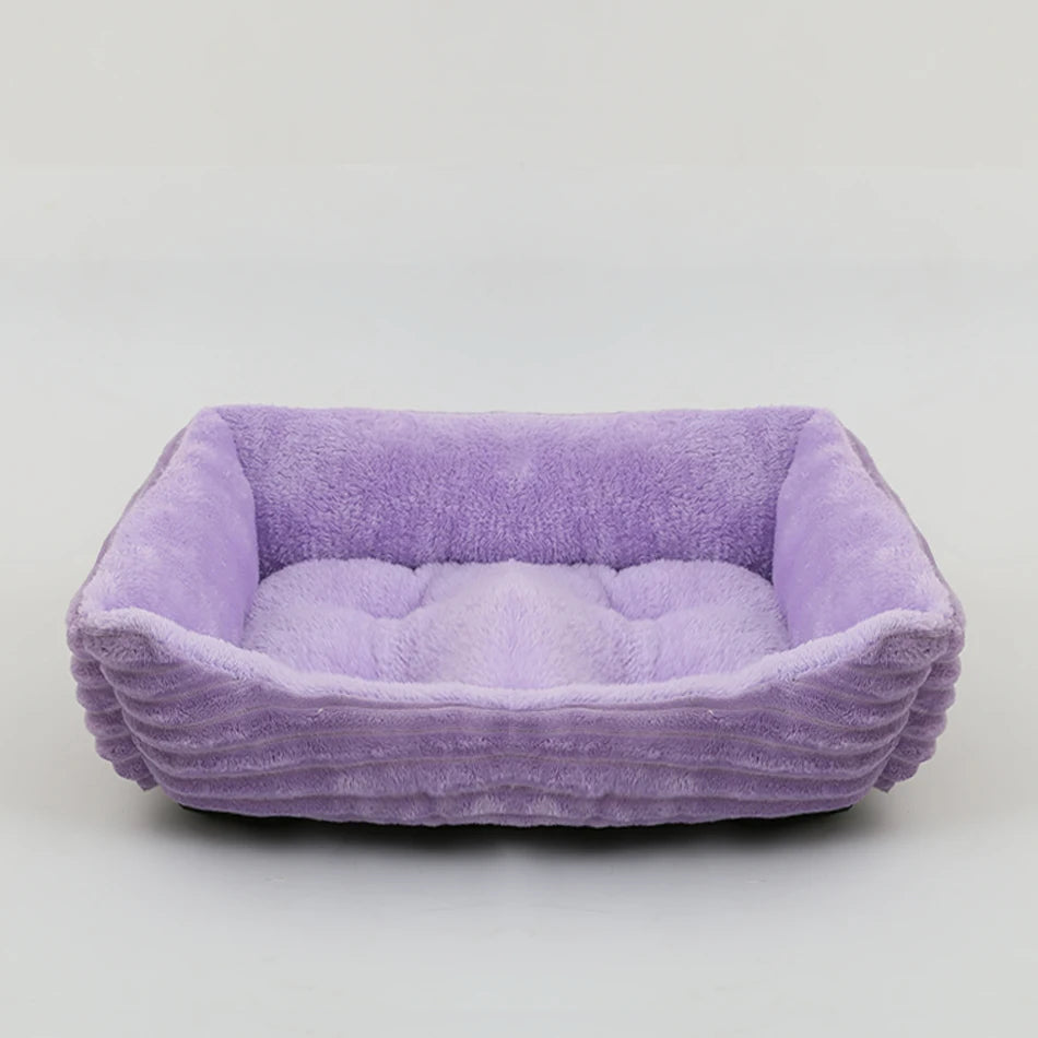 Lit Douillet en Peluche pour Chien & Chat