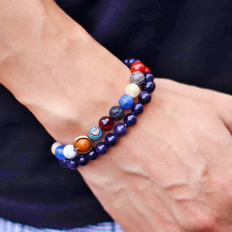 Bracelet des Huit Planètes Unisexe