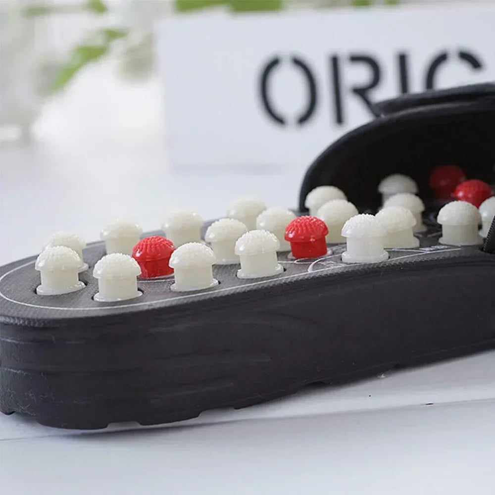 Chaussons de massage avec points d'acupression