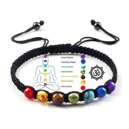 Bracelet Chakra 7 Pierres