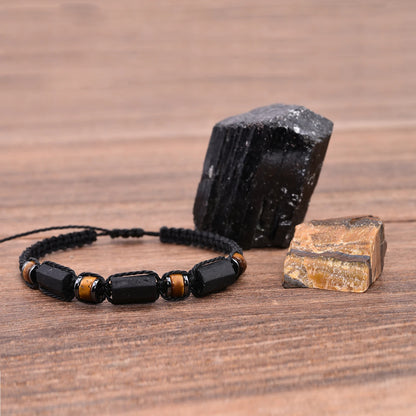 Bracelet en Tourmaline Noire