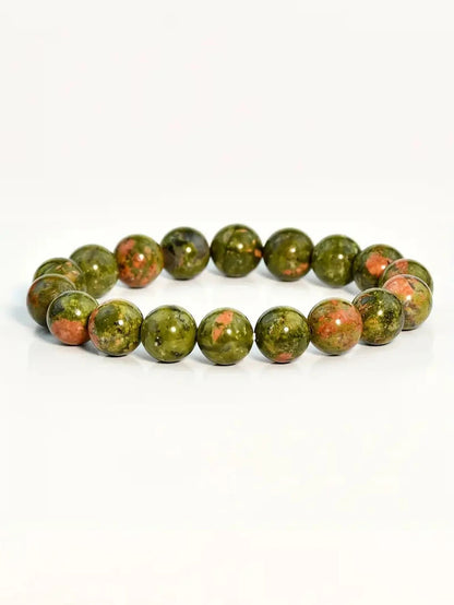 Bracelet en Unakite