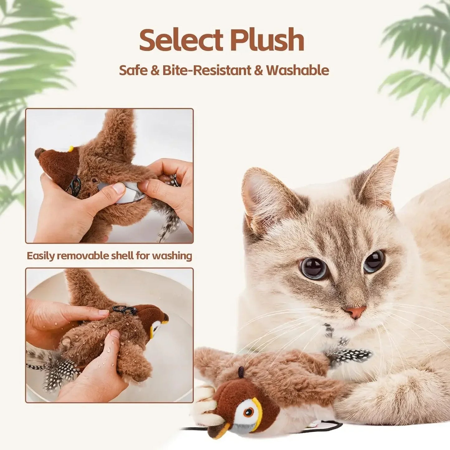 Interactive Bird for Cats