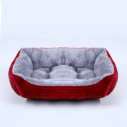 Lit Douillet en Peluche pour Chien & Chat