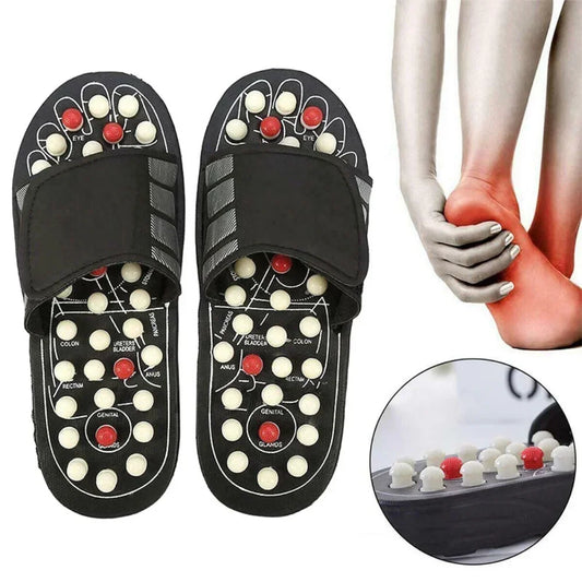 Chaussons de massage avec points d'acupression