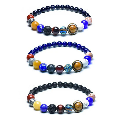 Bracelet des Huit Planètes Unisexe