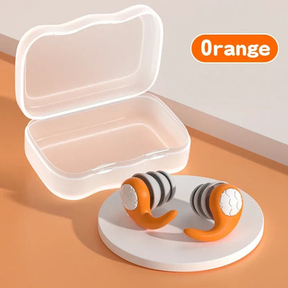 Bouchons d'oreilles anti-bruit en silicone