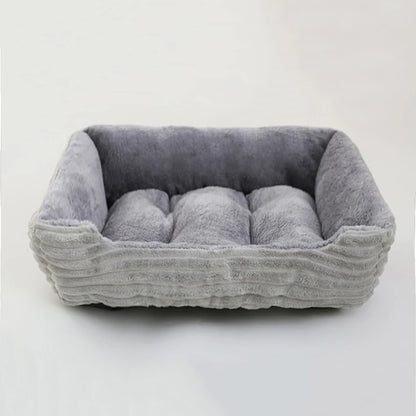 Lit Douillet en Peluche pour Chien & Chat