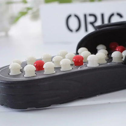 Chaussons de massage avec points d'acupression