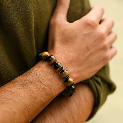 Bracelet en Œil de Tigre